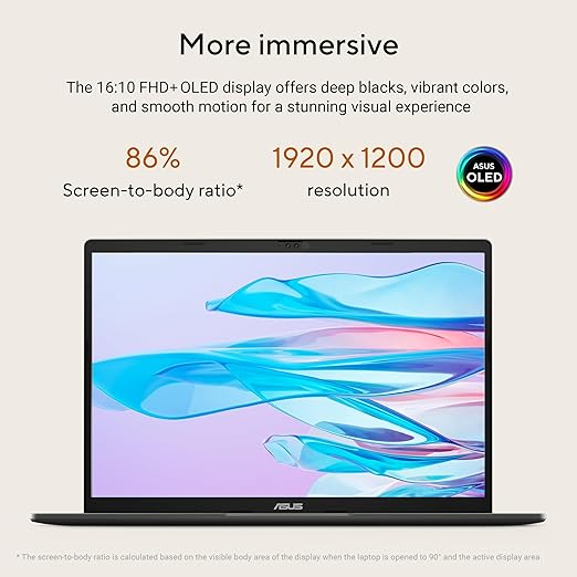 ASUS Vivobook S14,Smartchoice,AMD Ryzen AI 5 330,16GB RAM,512GB SSD,OLED,14",Win11,Office24,M365 Basic (1Yr),Matte Gray,1.4Kg,M3407KA-SF044WS,50 Tops,Metallic Design Laptop,Next-Gen AI Laptop,Copilot+