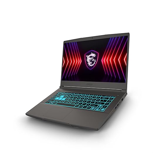 MSI Thin 15, Intel 13th Gen. i7-13620H, 40CM FHD 144Hz Gaming Laptop (16GB/1TB NVMe SSD/Windows 11 Home/NVIDIA GeForce RTX 3050, GDDR6 6GB/Cosmos Gray/1.86Kg) B13UDX-126IN