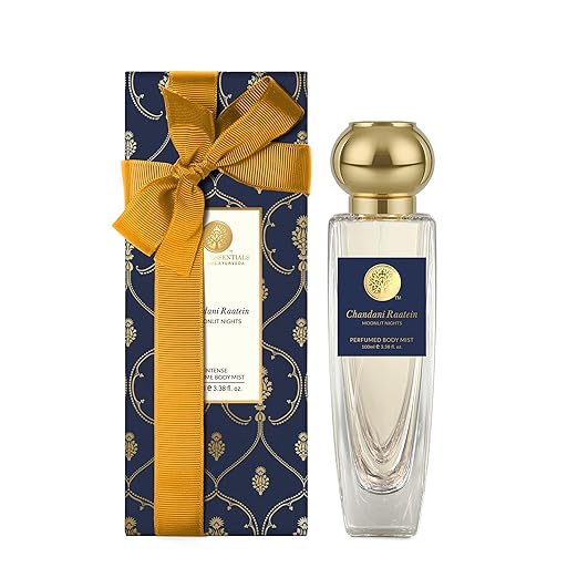 Forest Essentials Body Mist Chandani Raatein | Refreshing Floral Fragrance with Essential Oils | Aromatic Body Mist