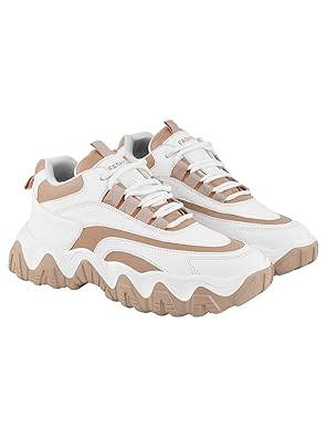 Shoetopia Women Lace Up Sneaker Shoes