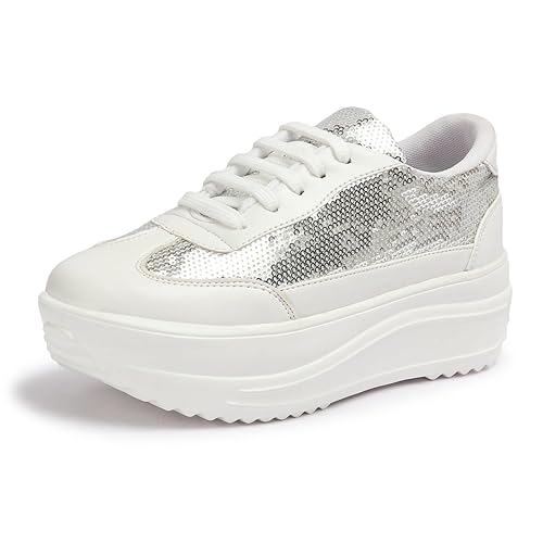 Vendoz Women Party & Casual Glitter Wedding Sneakers