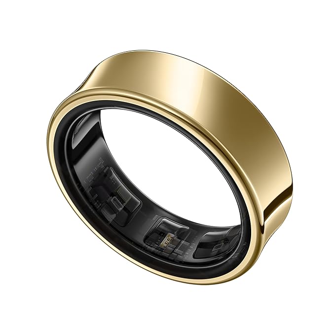 Samsung Galaxy Ring (Smartchoice), with Smart AI, Size First W/Sizing Kit, No App Subscription, Fitness Monitor, Sleep Tracker, Up to 7-Day Battery, Size 9, Titanium Gold