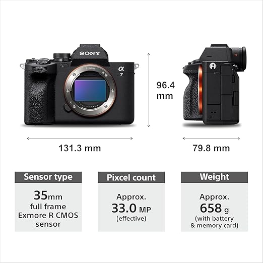 Sony Alpha ILCE-7M4M with All new Lens FE 28-70mm F3.5-5.6 OSS II | Full-Frame Hybrid Camera 33MP Interchangeable-Lens Mirrorless Camera|4K 60P Video Recording - Black