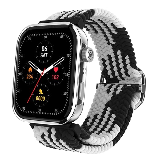 Noise ColorFit Pro 5 Max 1.96" AMOLED Display Smart Watch, BT Calling, Post Training Workout Analysis, VO2 Max, Rapid Health, 5X Faster Data Transfer - Shadow Black