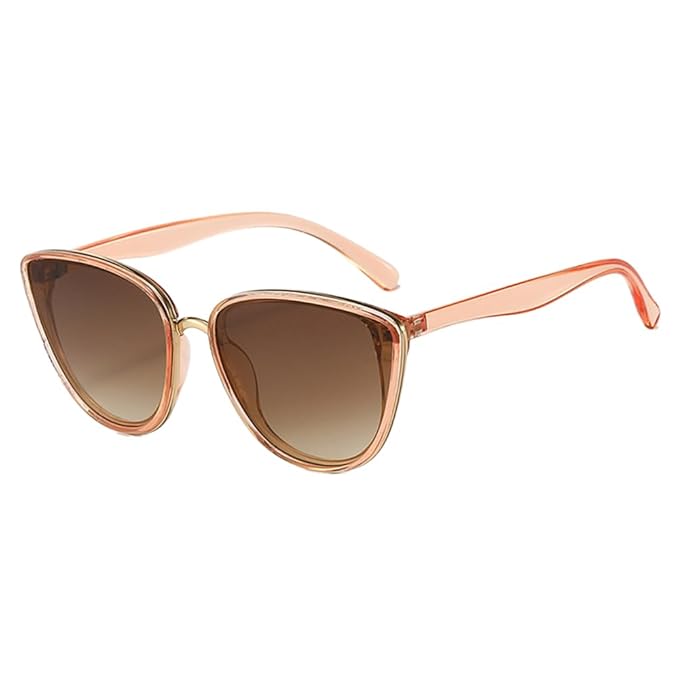 Karsaer Oversized Vintage Cat Eye Sunglasses for Women Fashion Sun Glasses UV Protection Gradient Lens E1271