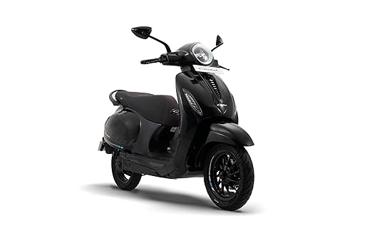 Chetak C3501 by Bajaj Auto High Speed Electric Scooter with charger - Brooklyn Black - Ex-Showroom