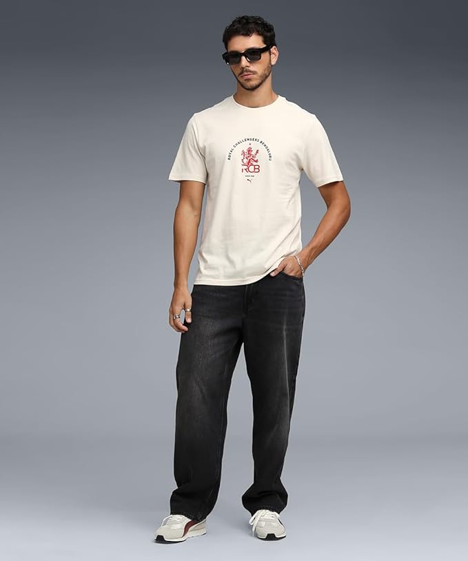 Puma RCB 2026 Men's Logo Print Tee | IPL 2026