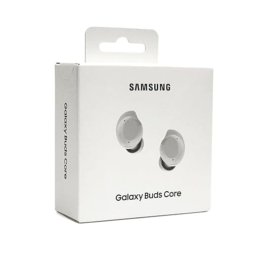 Samsung Galaxy Buds Core SM-R410 (2025) | Bluetooth 5.4 | Active Noise Cancelation | up to 35h Continuous Music Playblack - (White)