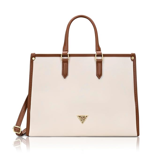 Lavie Signature Women's Madisson Box 15 Inch Laptop Tote Handbag | Tote Bag for Work | Ladies Purse | Stylish Shoulder Bag | Gift for Women