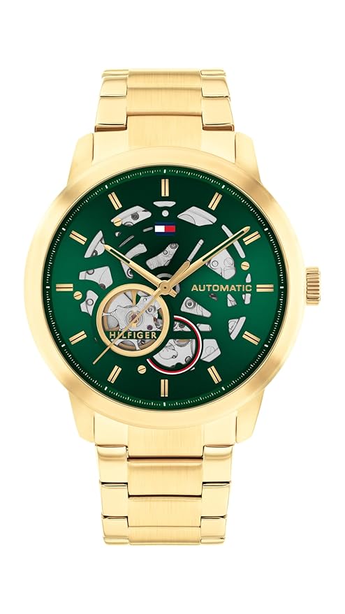Tommy Hilfiger Men's Gold Tone Automatic Watch