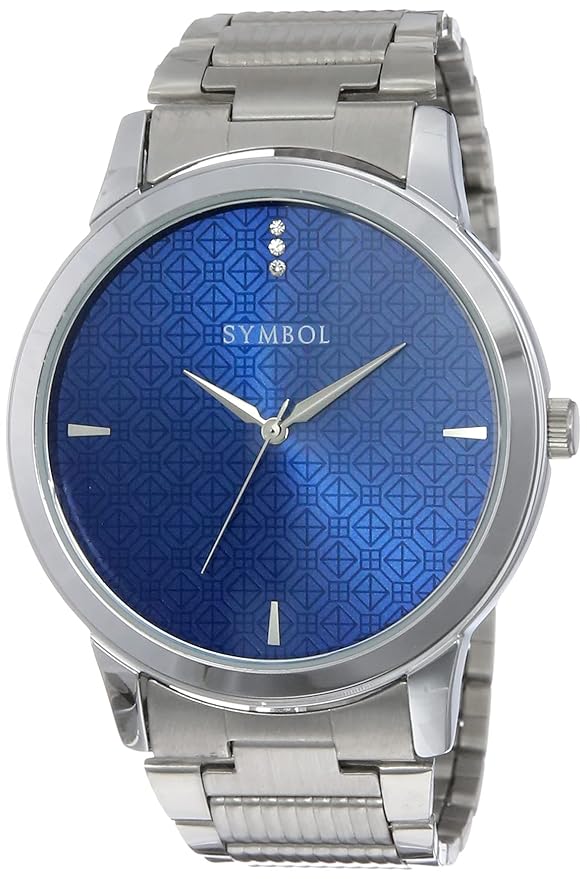 Amazon Brand - Symbol Analog Men's Watch (Dial Colored Strap)