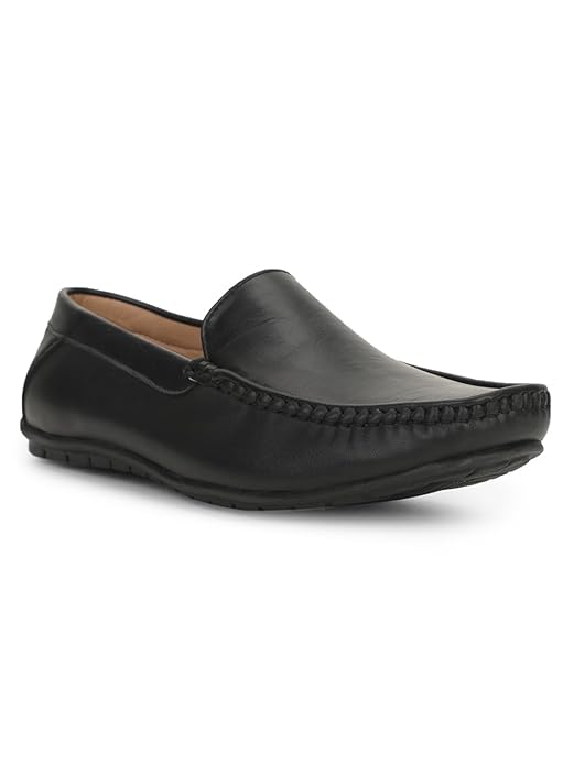 Bata 8516,Ben Crumbled E Black Loafer Slipon Casual Shoes for Men