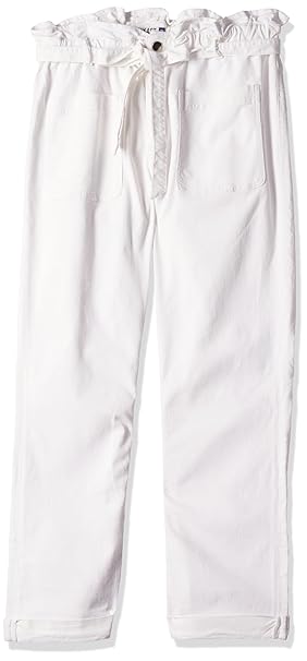 Amazon Brand - INKAST Women Women's Mid Rise Calf Length Regular Fit Denim Joggers
