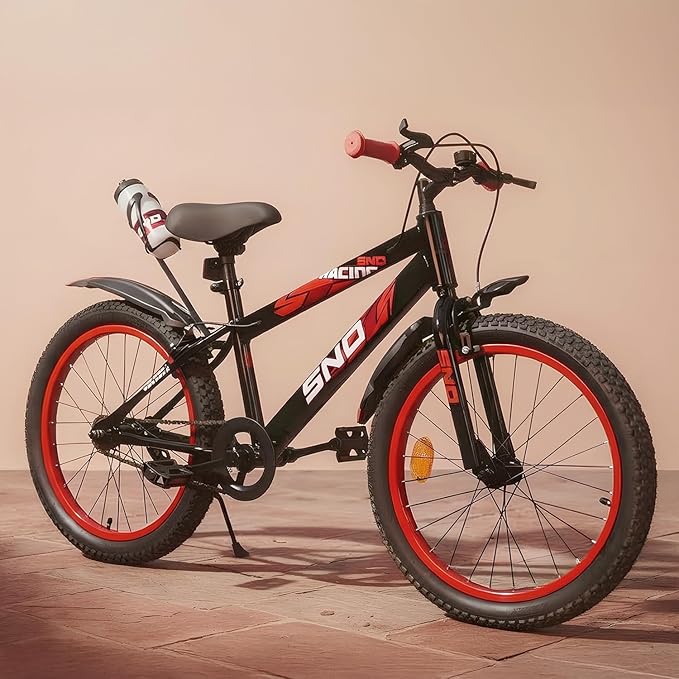 StarAndDaisy Bicycle for Kids Cycle /Bicycle20T Inch for Age 7–12 Years | Kids Bicycle with Adjustable Seat & Handlebar | Cycle for Kids with Bell, Bottle Holder & Side Stand (20T)