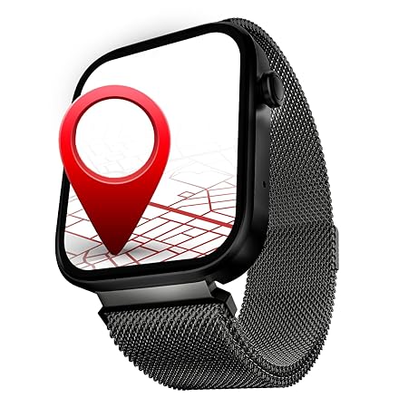 Boat Storm Call 3 w/TBT Navigation, Daily Activity Tracker, DIY Watch Face Studio,700+ Active Modes, 1.83" (4.6 cm) HD Display Fitness Smart Watch for Men & Women(Black Metal)