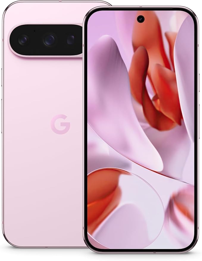 Google Pixel 9 Pro XL (Rose Quartz,16GB RAM 256GB Storage)