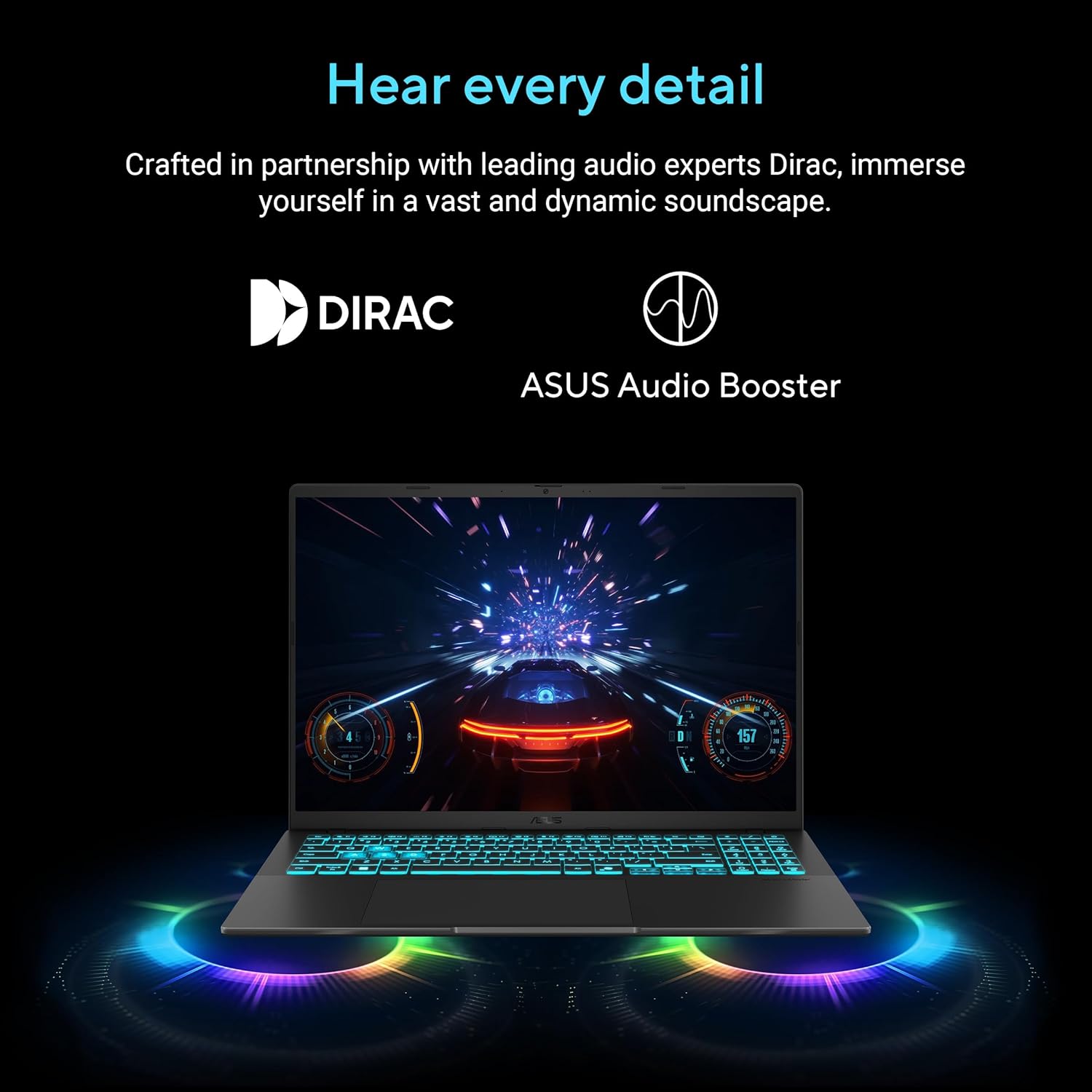 ASUS Gaming V16, Intel Core 7 240H (14th Gen), RTX 5060-8GB,16GB RAM,512GB SSD,FHD+,16",144Hz,Backlit Keyboard,Windows 11,M365 Basic (1Y),Office 2024,Matte Black,1.95 Kg,V3607VM-RP057WS, Gaming Laptop