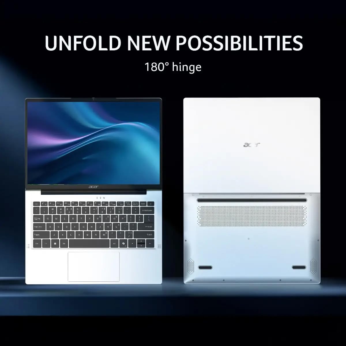 acer Aspire 14, 13th Gen, Intel Core i5-13420H Processors, 16 GB RAM, 512 GB SSD, WUXGA IPS, 14"/35.56 cm, Windows 11 Home, MSO, Pure Silver, 1.44 kg, AS14H-53, Backlit KB, Thin and Light Laptop