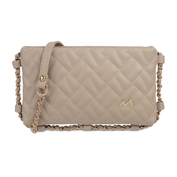 Metro Women Stylish Faux Leather Spacious Sling Bag