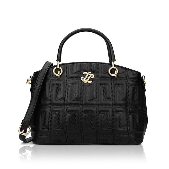 Lavie Signature Women's Quilt Tinian Satchel Handbag | Satchel Bag For Work | Ladies Purse | Stylish Shoulder Bag | Gift For Women