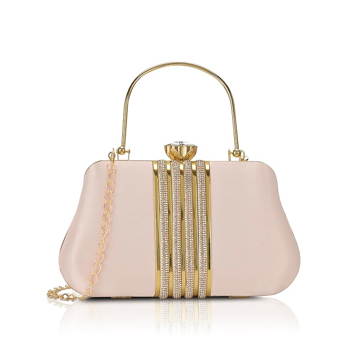 Lavie Signature Women's Lynn Handle Frame Clutch | Ladies Purse | Gift For Women