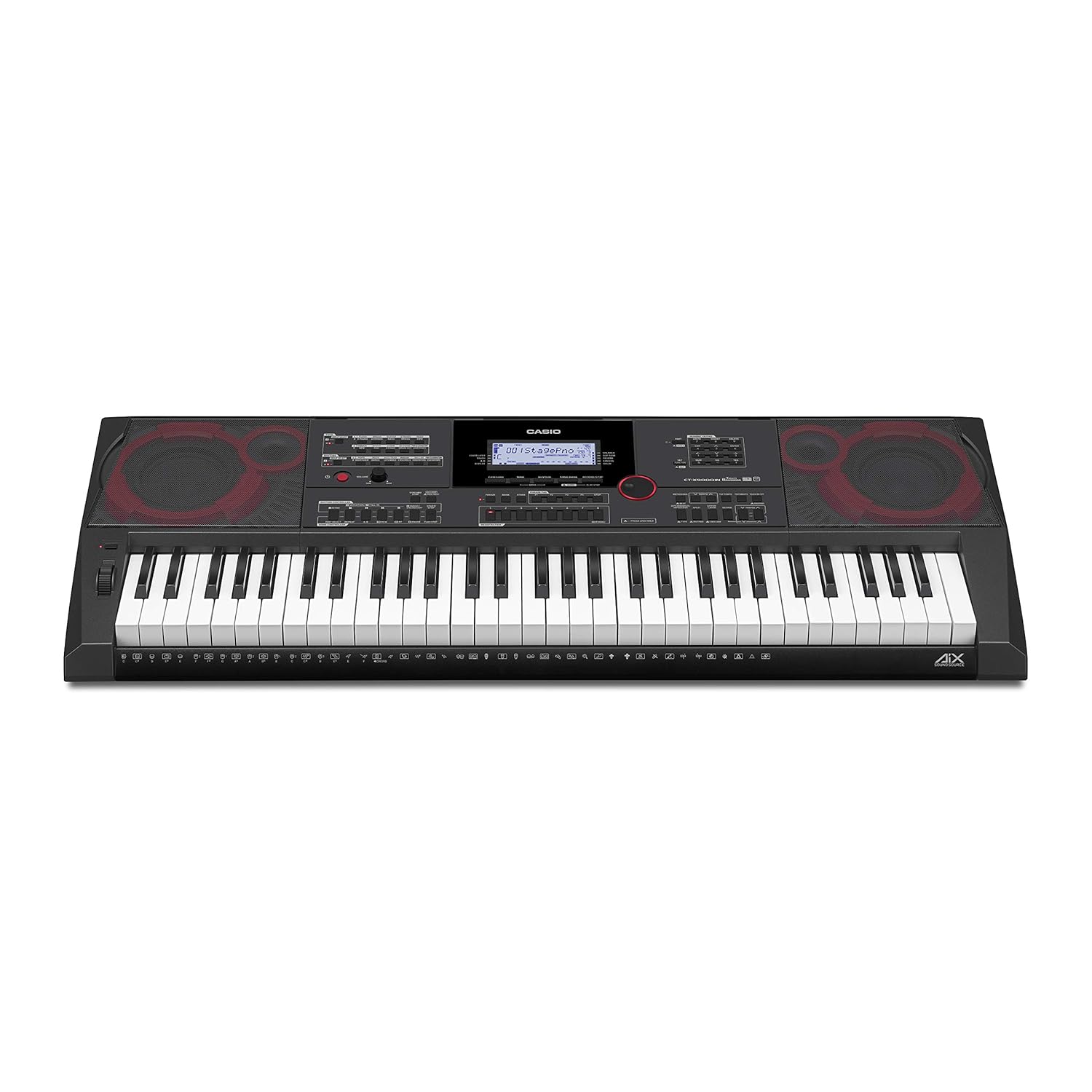 Casio CT-X9000IN 61-Key Portable Keyboard, Black