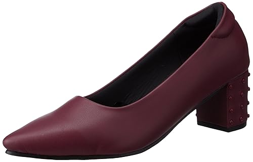 Van Heusen Women 2.5 inch Embellished Block Heels