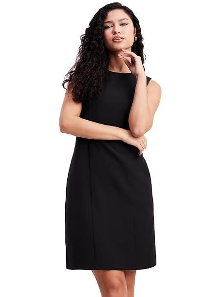 FableStreet Women Poylester Workwear Knee Length Dress | Perfect for Casual