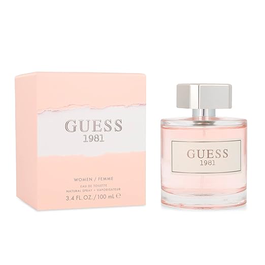 GUESS 1981 W Eau De Toilette Liquid- 100 Ml (For Women, Floral Musk)