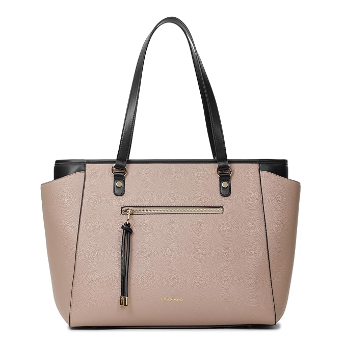 Miraggio Abby Laptop Tote Bag | Fits Upto 14 Inch Laptop | Shoulder Bag For Women Office Use | Office Bag For Women Stylish