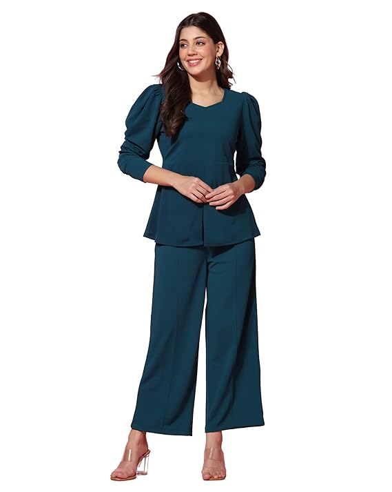 Leriya Fashion Co-ord Set for Women Stylish Lycra Cotton | Western Summer Dress for Woman | Trendy Summer Casual Travel Outfit | A Line Dresses for Women | Western Stylish Midi Party Dress Outfits
