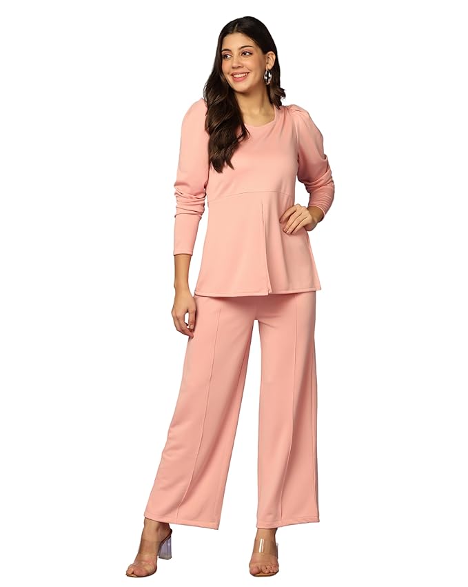 Leriya Fashion Co-ord Set for Women Stylish Lycra Cotton | Western Summer Dress for Woman | Trendy Summer Casual Travel Outfit | A Line Dresses for Women | Western Stylish Midi Party Dress Outfits