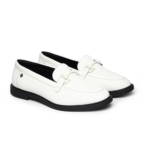 YOHO Bliss 002 Slip-on Loafers for Women | Comfortable & Stylish Flat | Fashion Moccasins with Footpharma Footbed | Perfect for Casual, Formal Shoe