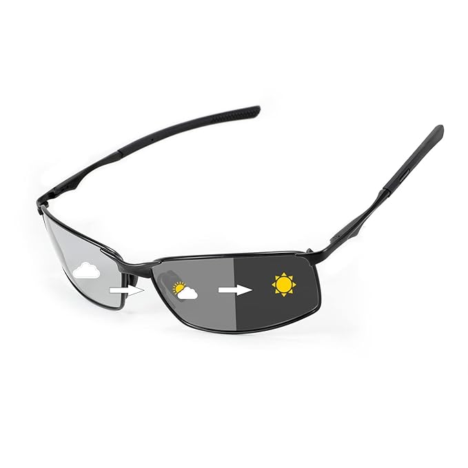 Karsaer Men's Polarised Sunglasses Driving Cycling Sports Glasses for Men Sunglasses for Men Stylish E1030