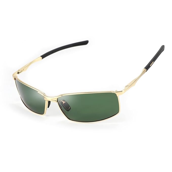 Karsaer Men's Polarised Sunglasses Driving Cycling Sports Glasses for Men Sunglasses for Men Stylish E1030