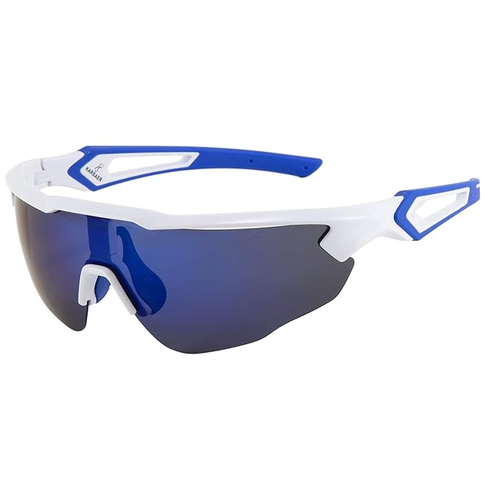Karsaer Polarized Cycling Sports TR90 Sunglasses Men Women Mountain Biking BMX Baseball Golf B7041