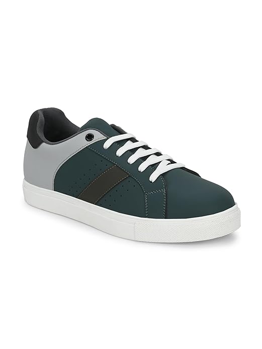 Centrino Women's Casual Shoes | Colorblock Sneakers with Ultra Soft Cushion Lace-Up Shoes All-Day Comfort | Trendy & Lightweight Design | Low Top Flat Sole (7604)