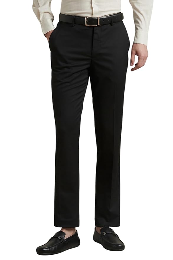 Louis Philippe Men Work Utility Pants