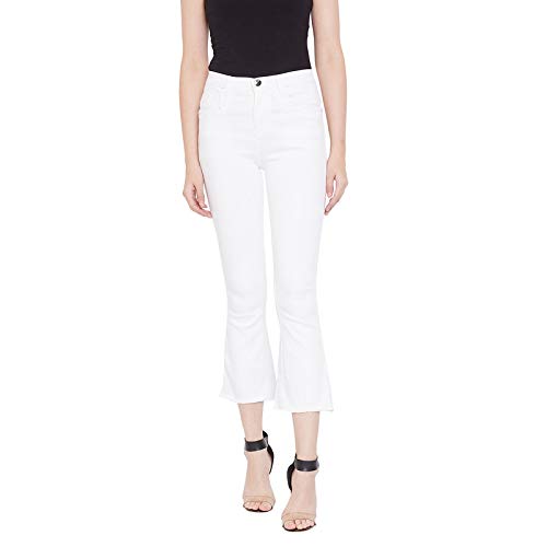 Nifty Women's Denim Stretchable High Waist Bootcut Jeans