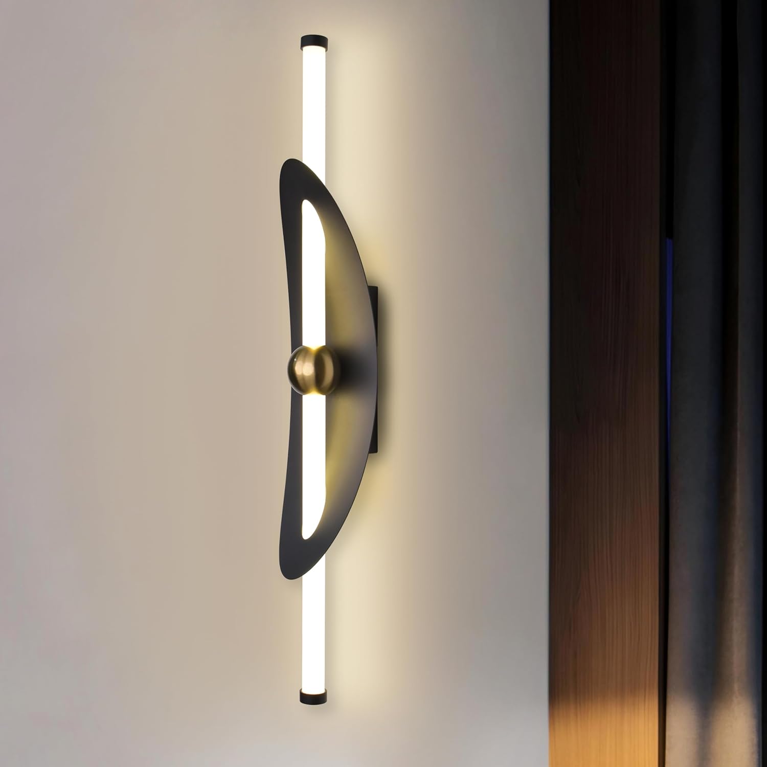 Smartway Denis 14W Modern LED Wall Lamp | Natural White Decorative Wall Light for Living Room, Bedroom, Bedside & Home Decor.
