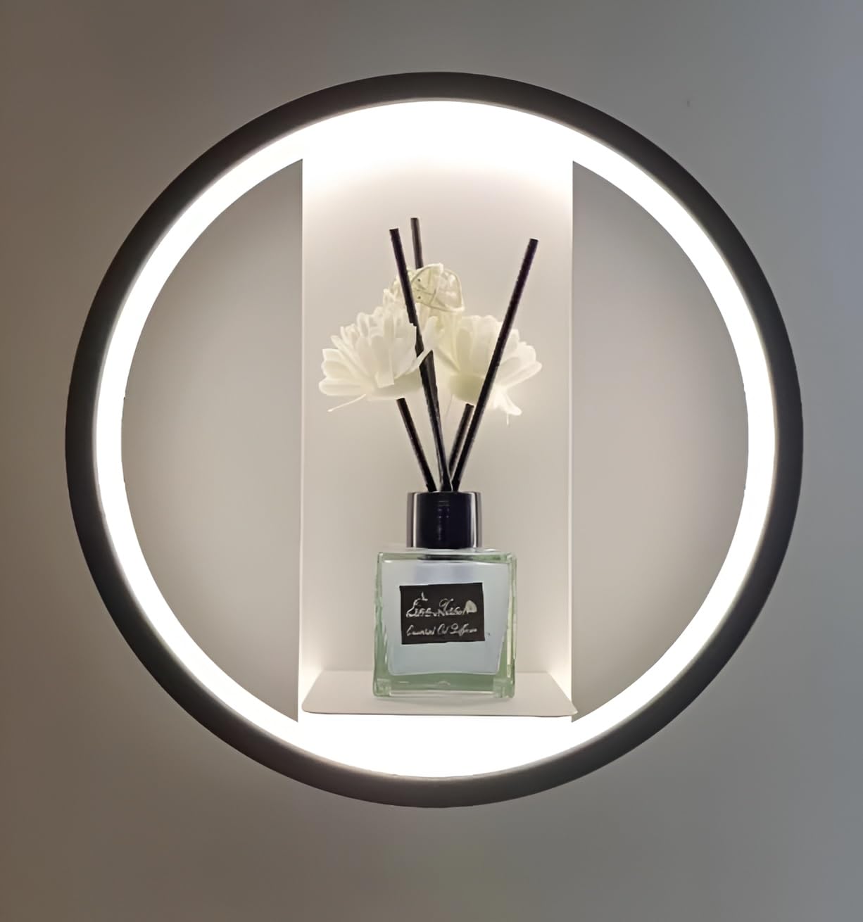 Smartway® Flowery 5 Watt Modern LED Wall Lamp | Decorative Wall Mounted Light | 3 Color Modes (Warm, Natural & Cool White) | Indoor Lighting for Living Room, Bedroom, Bedside & Home Decor