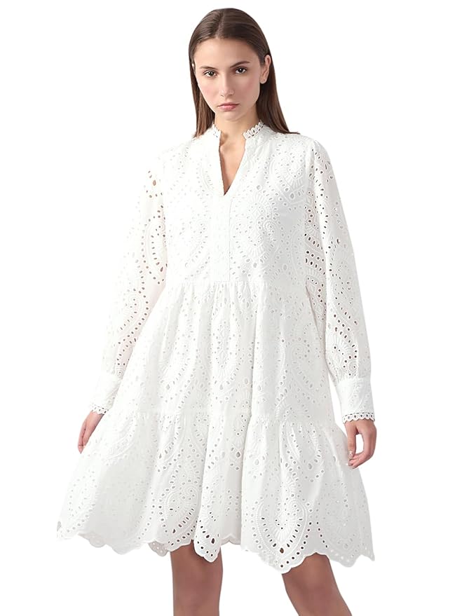 VERO Moda Above The Knee Fit and Flare Dress for Women