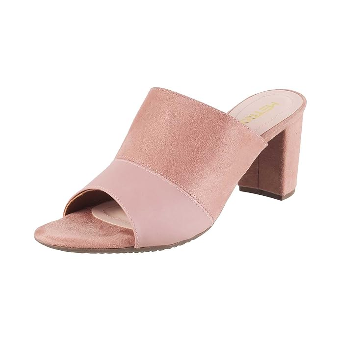 Metro Women Block Heel Fashion Sandal