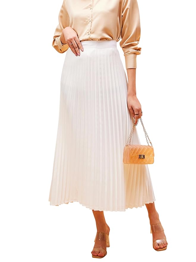 sassafras Women Accordion Pleated Skirt