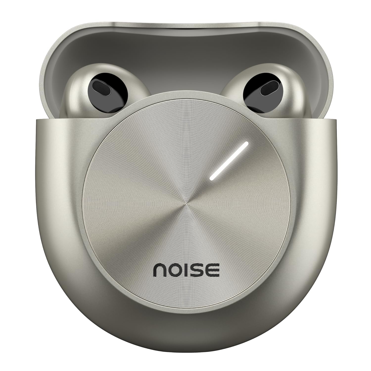 Noise Master Buds, Sound by Bose in-Ear Bluetooth Earbuds, Up to 49dB Adaptive ANC, LHDC 5.0, Immersive Spatial Audio, 44H Playtime with 6 mic ENC, Dual Pairing, IPX5 Ear Buds TWS (Titanium)
